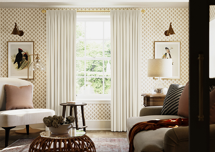 Calvert, Snow - Made to Measure Curtains - Image 3